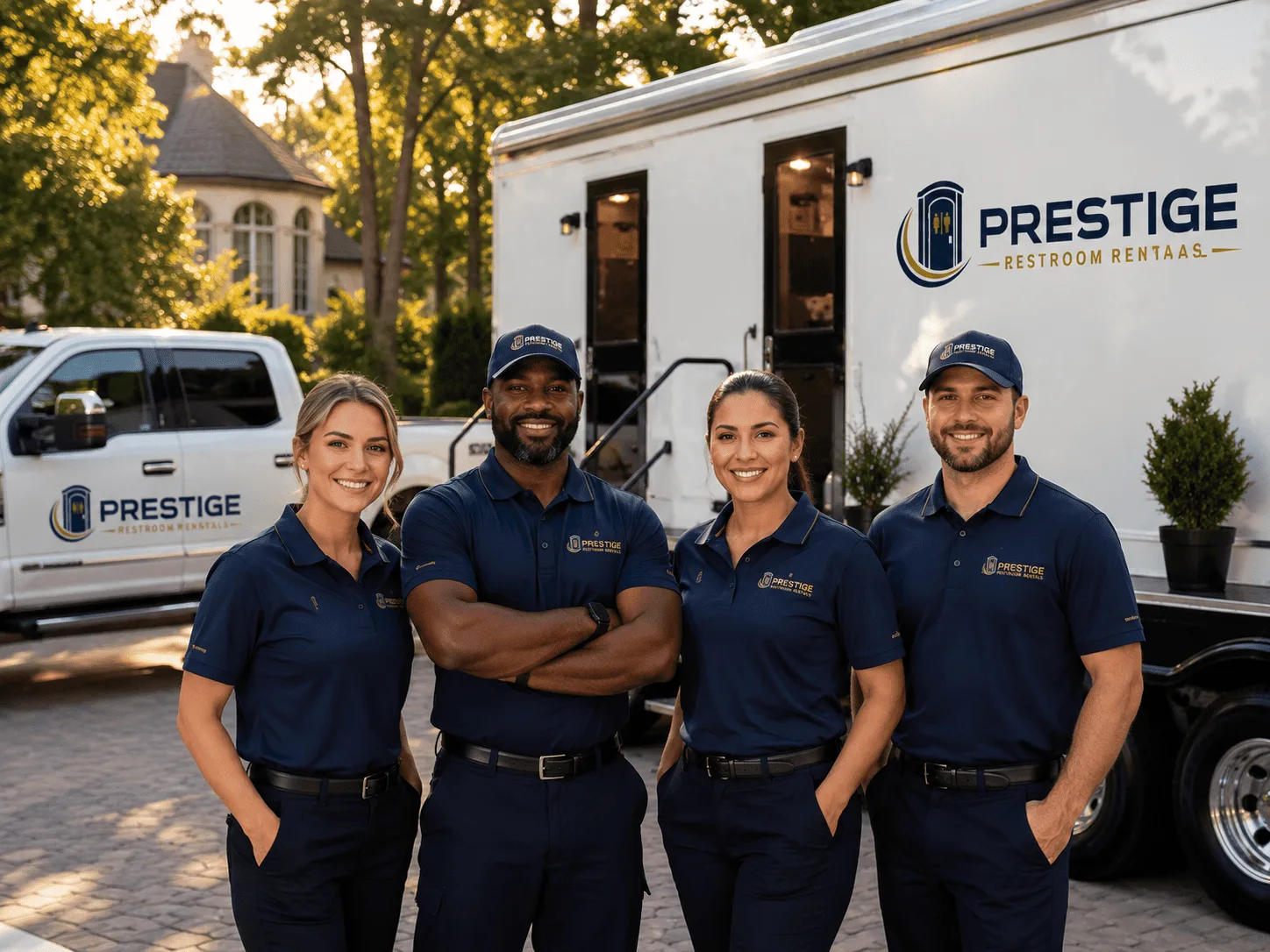 Trusted Luxury Portable Restrooms company in Tioga, ND